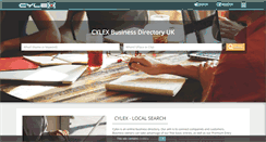 Desktop Screenshot of cylex-uk.co.uk